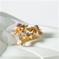 Spilla Goldside Donna in Oro Rubino 0.30 Ct 82026905 - 82026905